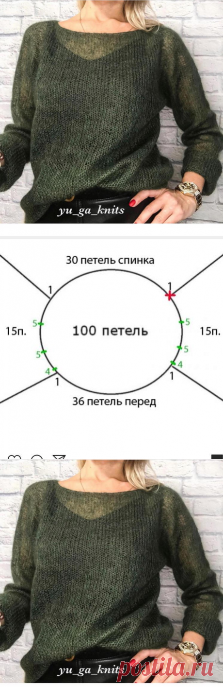 Бесплатное описание паутинки (Вязание спицами) – Журнал Вдохновение Рукодельницы