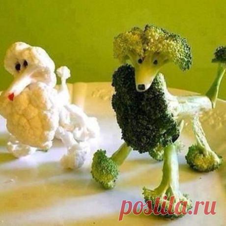 Креативная и полезная овощная закуска...!