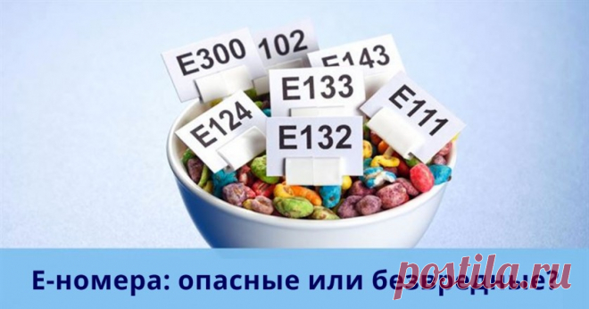 Пищевые Е-добавки: опасные или безвредные | Болтай