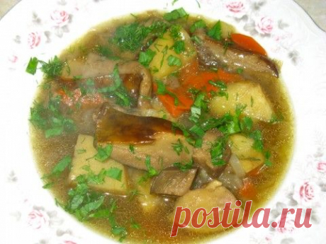 Суп с боровиками