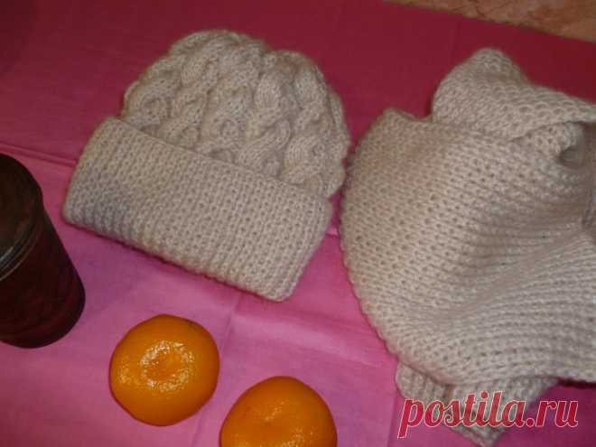 Нежный теплый комплект