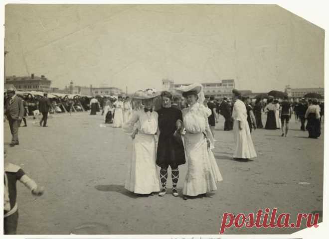 Ретро-дамы - Старинные купальные костюмы и купальщицы