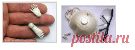 Шарнирная кукла из папье-маше. Часть 7-8