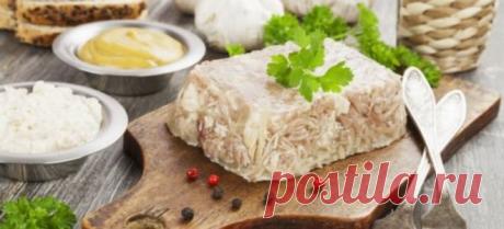 Вкусный холодец - секреты и тонкости его приготовления
