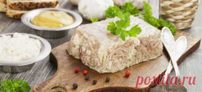 Вкусный холодец - секреты и тонкости его приготовления
