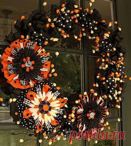 Обалденное сочетание цветов - оранжевого с черным..