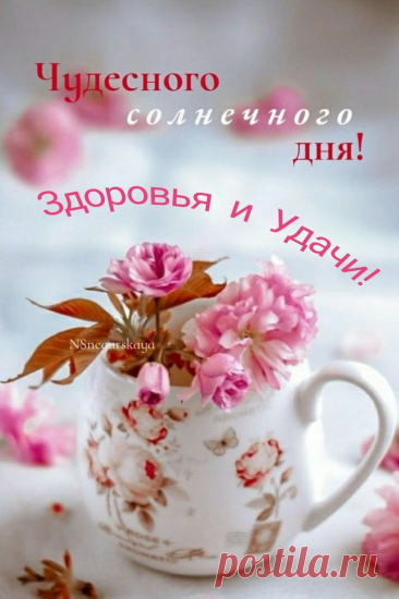 Открытка доброго дня и здоровья — это особенный способ выразить заботу о близких, объединив в одном пожелании и тёплые утренние приветствия, и искренние пожелания крепкого здоровья, что делает такой жест особенно значимым и душевным.