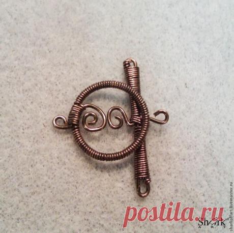 Делаем замочек-тогл из проволоки &quot;Нечем застегнуть&quot; | Сделай сам!