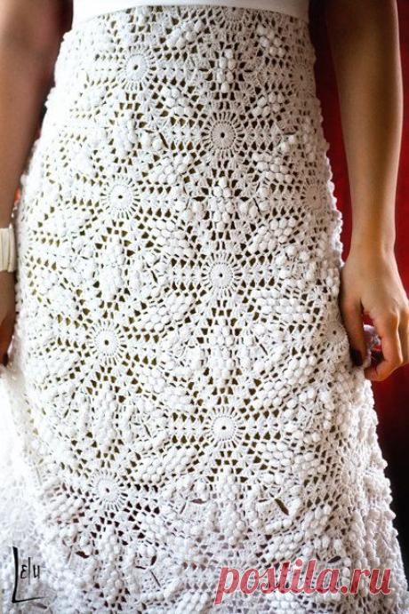 Crocheted wedding dress pattern pdf от marifu6a на Etsy