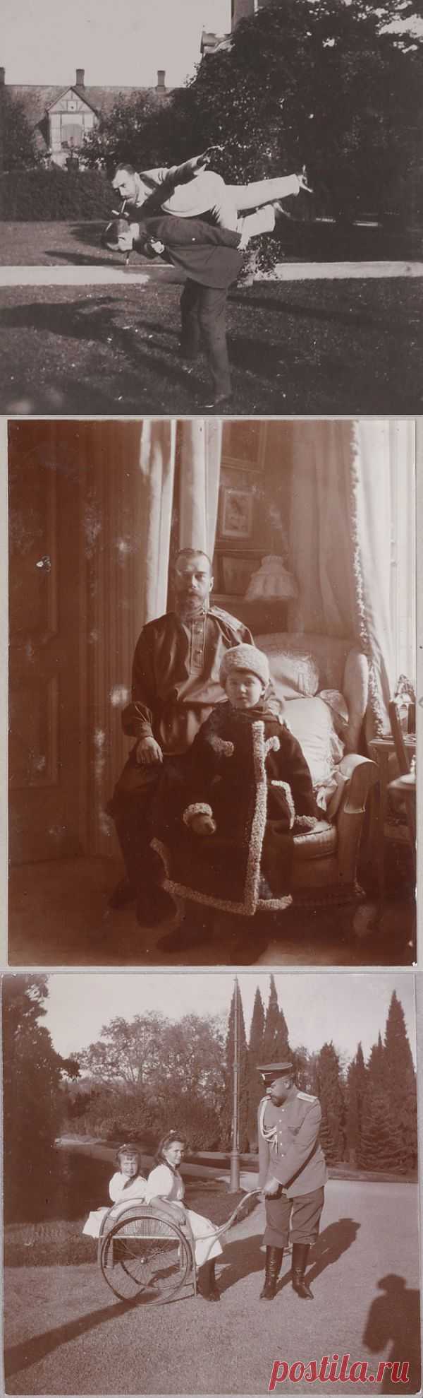 Редкие фотографии царской семьи Романовых