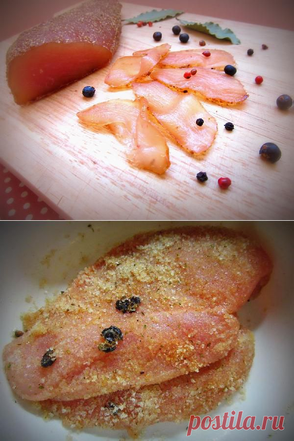 Лучший рецепт сыровяленой куриной грудки