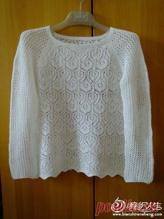 Ажурная кофточка