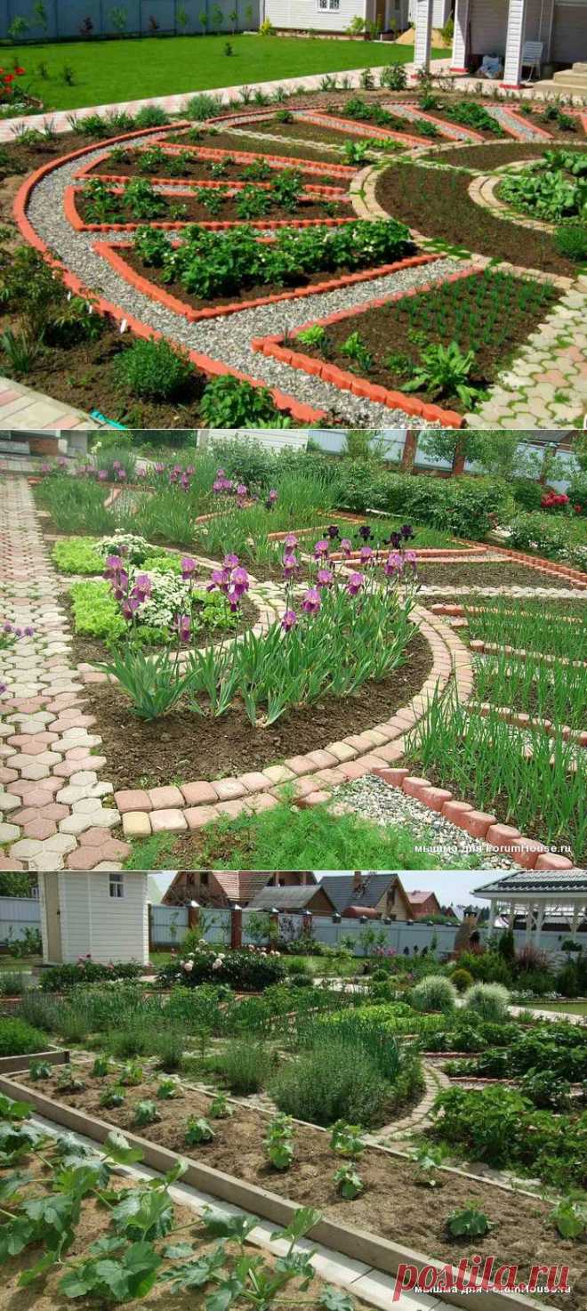 Мой любимый Домик в деревне - декоративный огород.