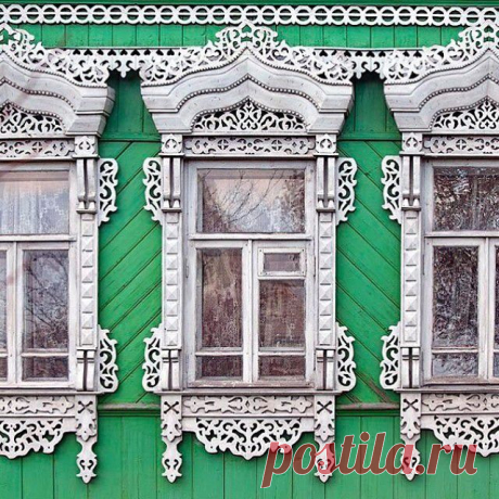 Русские наличники | Познавательно