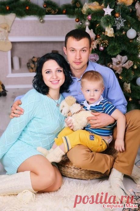 "Носочная история" для новогодней семейной фотосессии - Вязание - Страна Мам