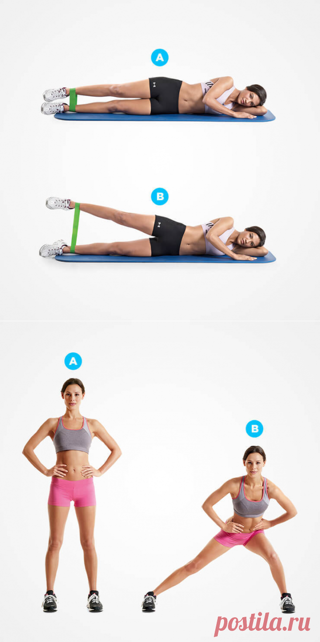 5 эффективных упражнений для внутренней стороны бедра