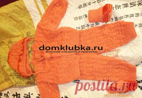 Детские вязанные костюмы