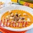 Тыквенный суп-пюре с белыми грибами Кулинарный рецепт
