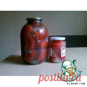 Помидоры "со снегом" - кулинарный рецепт