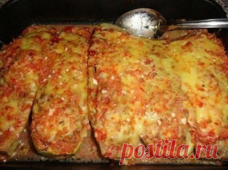 Интересные новости      Вкусные &quot;лодочки&quot; из кабачков