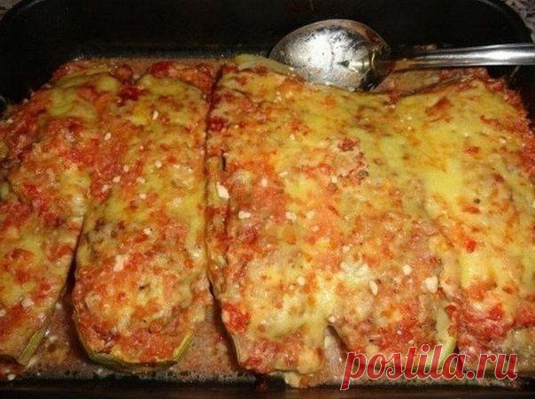 Интересные новости      Вкусные "лодочки" из кабачков
