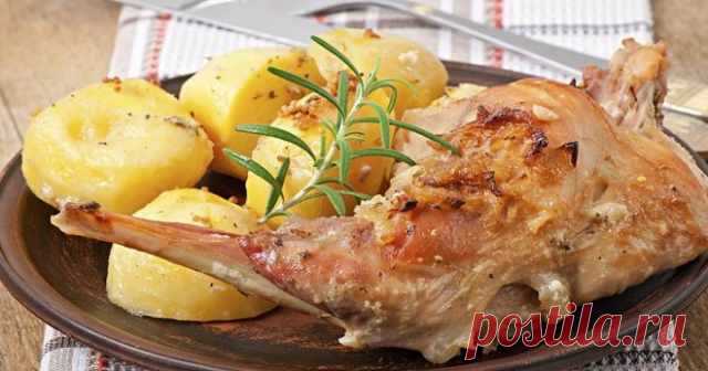 Кролик с картошкой — самые вкусные рецепты и оригинальные идеи приготовления отменных блюд — GOTOWIM ☺ Live