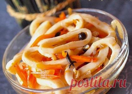 Маринованные кальмары | Домашний Ресторан