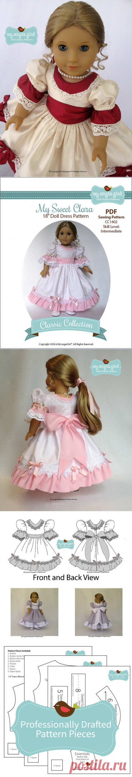 Pixie Faire My Angie Girl My Sweet Clara by PixieFairePatterns