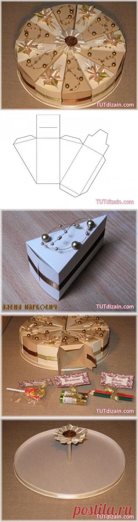 Торт-сюрприз с пожеланиями. Мастер-класс » Планета рукоделия