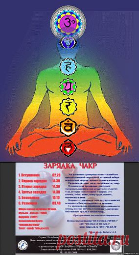 Аутогенная тренировка. Зарядка Чакр - Аудио Файлы  - Каталог файлов - Рука Судьбы