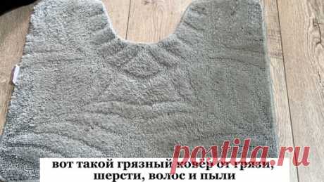 Екатерина Алексеева | И стирать больше не нужно. Покажу способ для умных, как почистить ковёр от пыли, шерсти, грязи и волос, всего за 13 рублей ( трачу 5 минут)