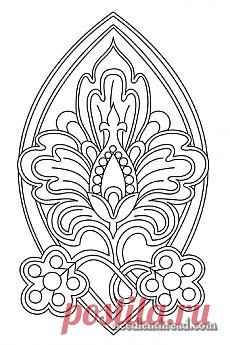 Узоры для вышивки, росписи.