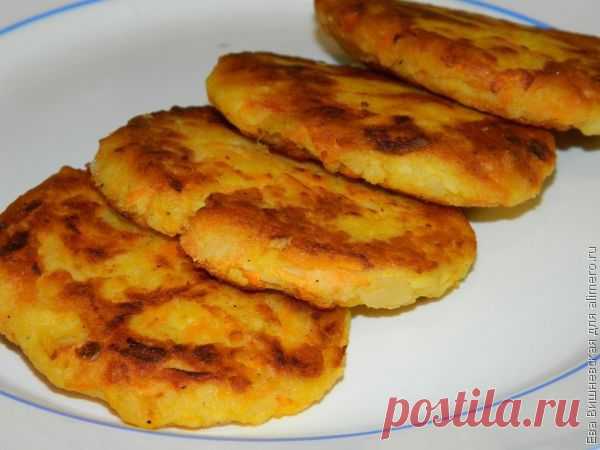 Драники из вареной картошки