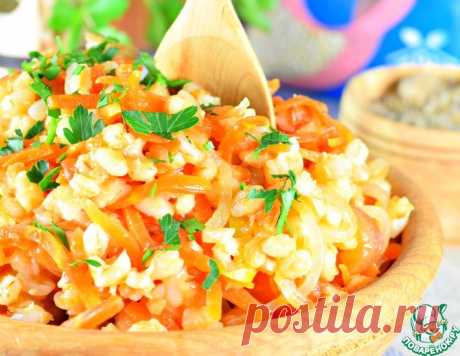Перловка с овощами в рукаве – кулинарный рецепт