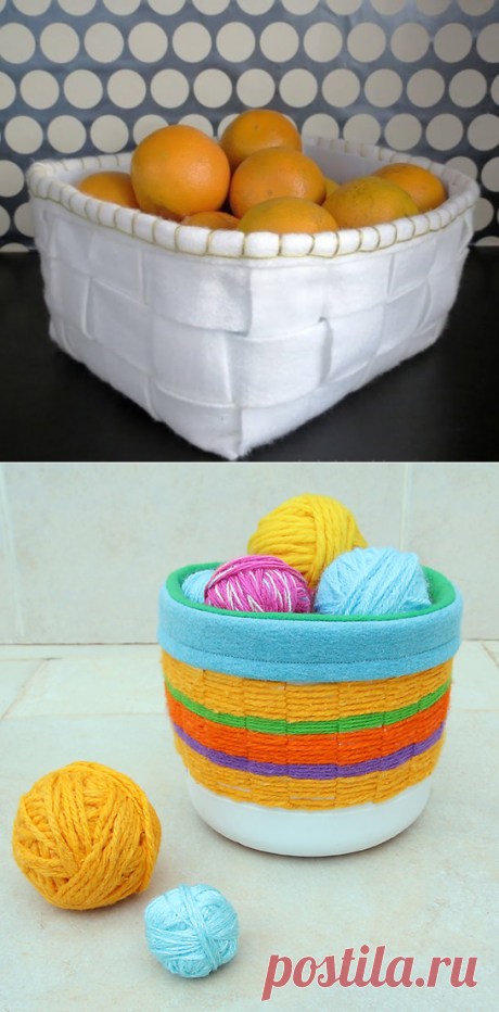 Как переделать обычную пластиковую канистру в красивую корзину | diy-idea | Яндекс Дзен