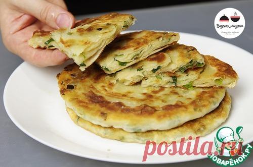 Хрустящие слоеные блинчики.