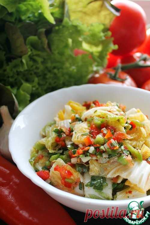 Маринованная пекинская капуста – кулинарный рецепт