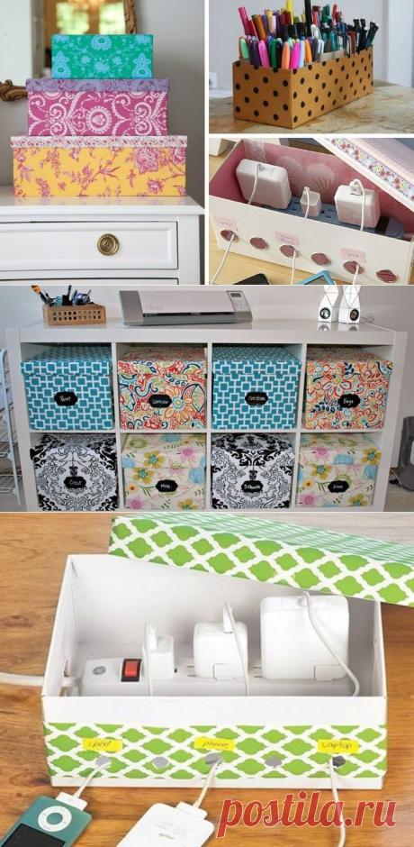 25 идей, после которых не захочется выбрасывать картонные коробки / Я - суперпупер