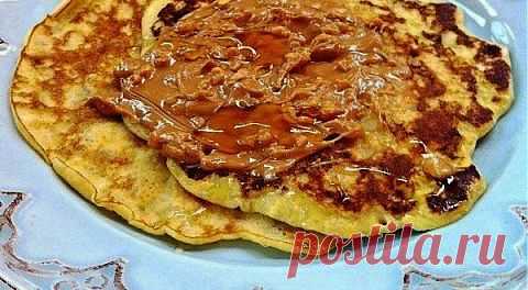 Блины банановые без муки | Банк кулинарных рецептов