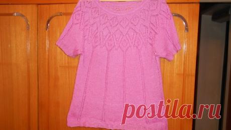 Кофточка "Цикламен"