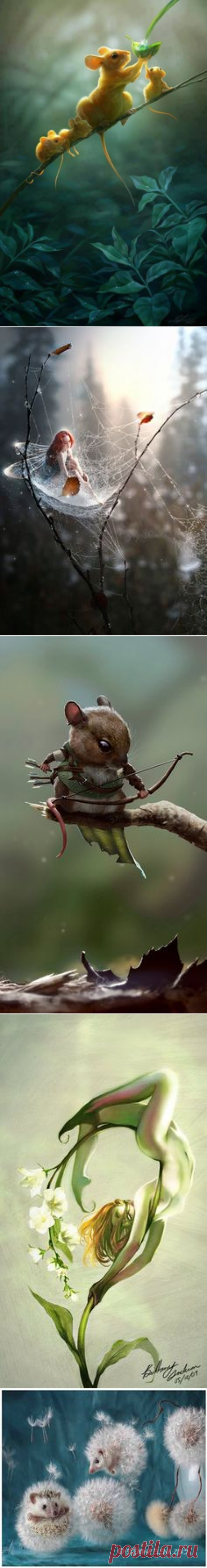 Фэнтези рисунки и Искусство
