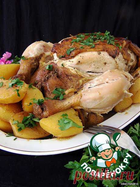 Ароматная курочка с картошкой в мультиварке - кулинарный рецепт
