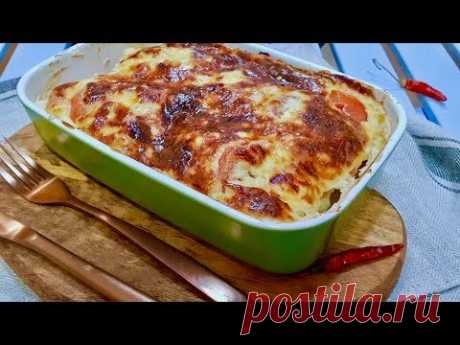 Вместо мяса по-французски к ужину. Весь секрет в шубе! ВКУСНАЯ ЗАПЕКАНКА ПРОСТО НО ОЧЕНЬ ВКУСНО.
