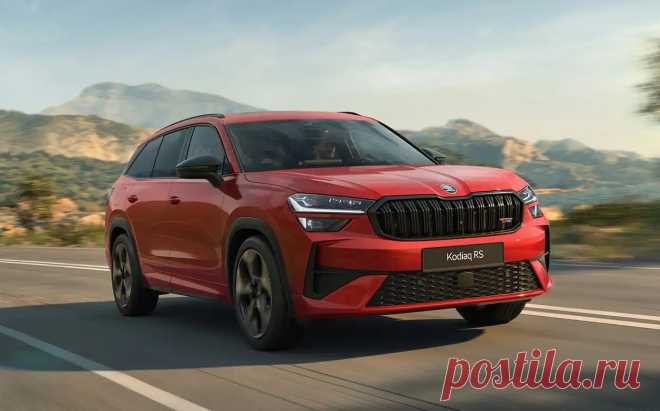 Skoda Kodiaq RS 2025 – флагманский внедорожник второго поколения