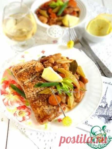 Жареная семга с Кассуле - кулинарный рецепт