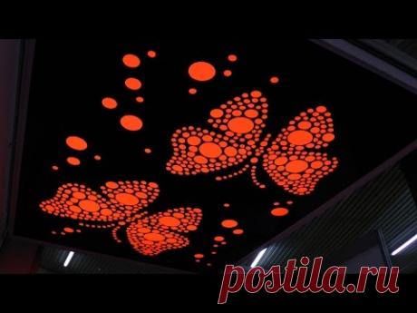 Натяжной потолок с перфорацией КАТАЛОГ 3D перфорации в Гомеле Перфорированные натяжные потолки