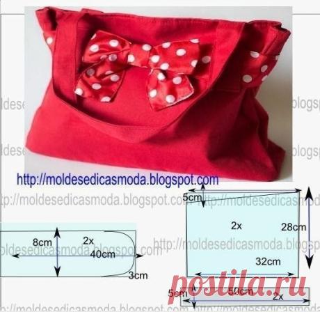 Подборка выкроек сумок — Сделай сам, идеи для творчества - DIY Ideas