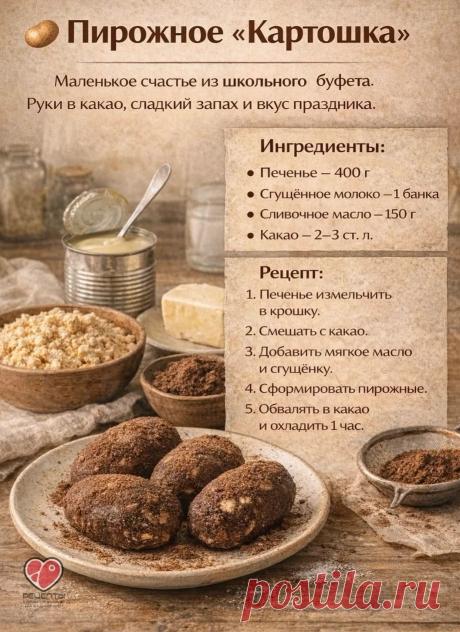 Пирожное "Картошка"
