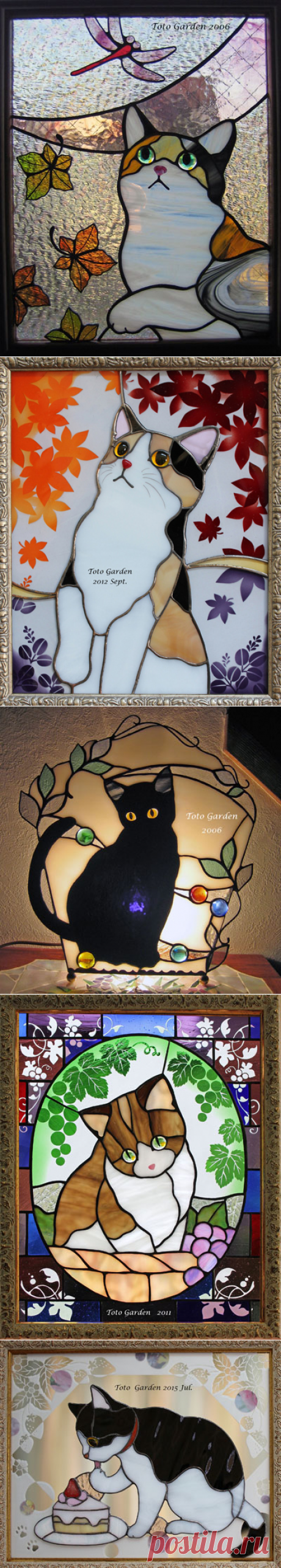 ガラスの森の猫たち