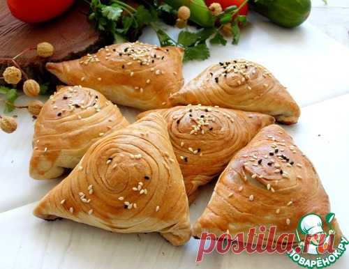 Слоёная самса - кулинарный рецепт